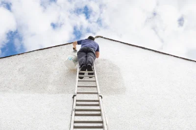 Peinture extérieure à la Chapelle-Heulin — façades et ravalement